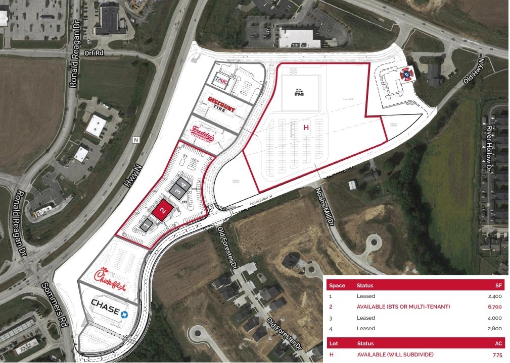 Old Hwy N & Orf Rd, Lake Saint Louis, MO for lease Building Photo- Image 1 of 2