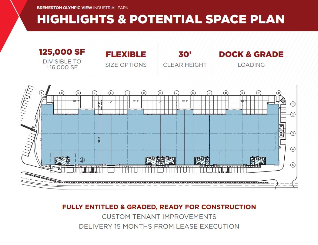 5638 SW Imperial Way, Bremerton, WA for lease Floor Plan- Image 1 of 1