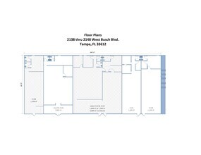 2138-2150 W Busch Blvd, Tampa, FL for lease Floor Plan- Image 2 of 6