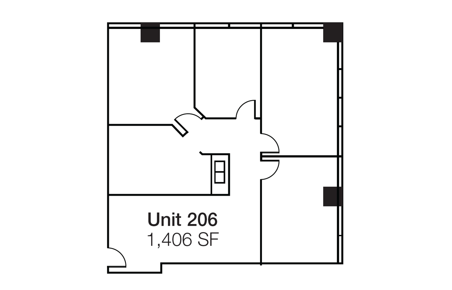 595 Howe St, Vancouver, BC for lease Floor Plan- Image 1 of 2