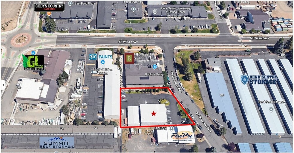 635 SE Business Way, Bend, OR for lease - Site Plan - Image 2 of 11