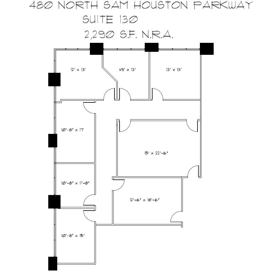 480 North Belt Fwy, Houston, TX for sale Floor Plan- Image 1 of 1