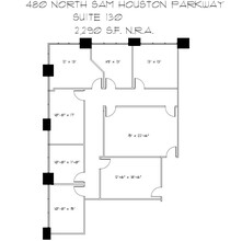 480 North Belt Fwy, Houston, TX for sale Floor Plan- Image 1 of 1