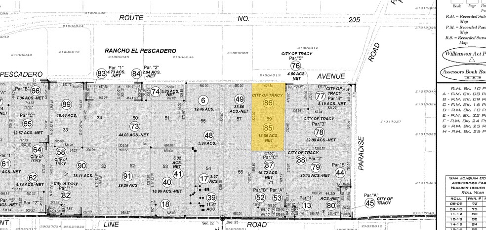 3160 N Chrisman Rd, Tracy, CA for lease - Plat Map - Image 3 of 13