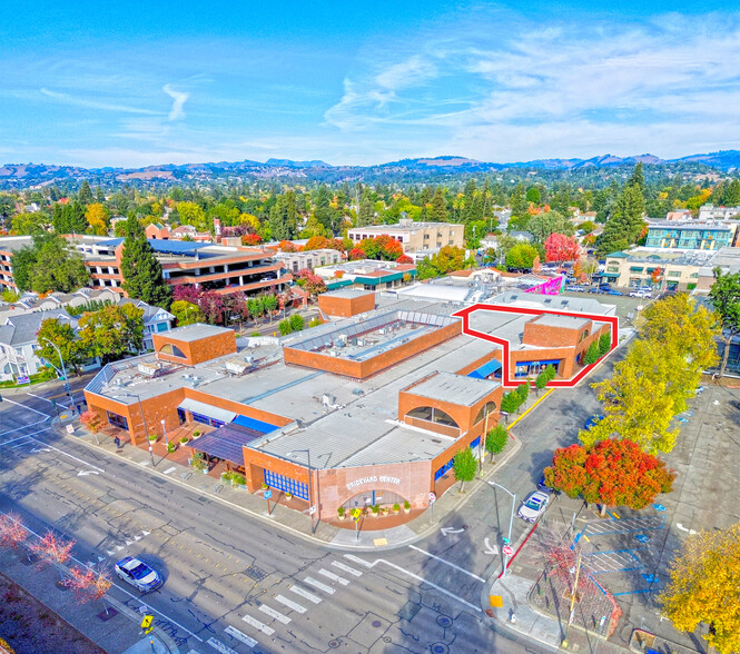 446 B St, Santa Rosa, CA for lease - Aerial - Image 1 of 3