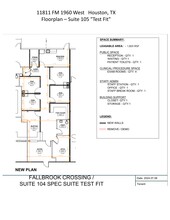 11811 W FM-1960, Houston, TX for lease Site Plan- Image 1 of 1