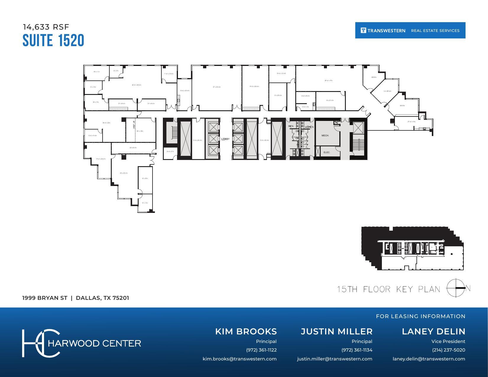 1999 Bryan St, Dallas, TX for lease Floor Plan- Image 1 of 1