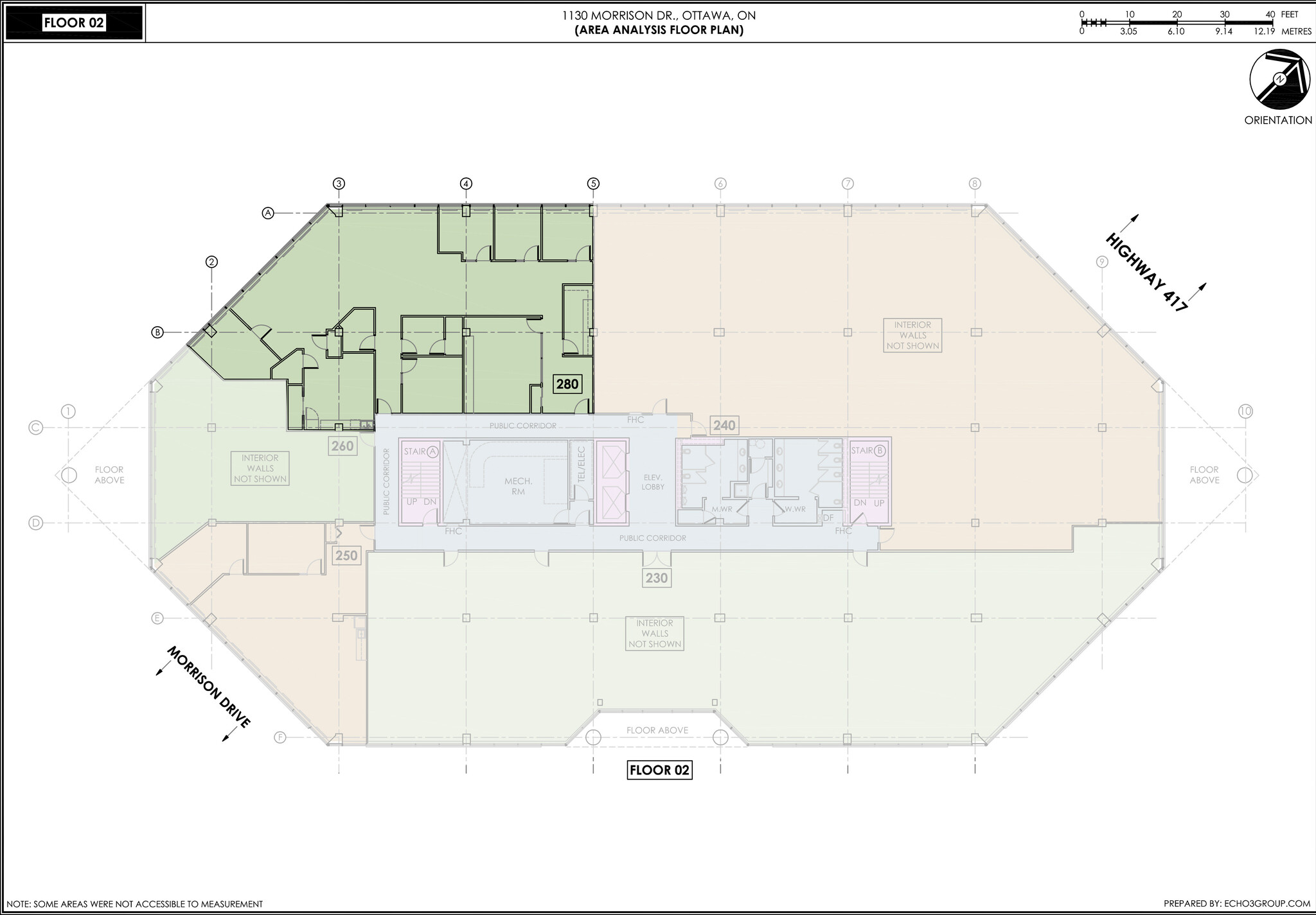 1130 Morrison Dr, Ottawa, ON for lease Floor Plan- Image 1 of 3