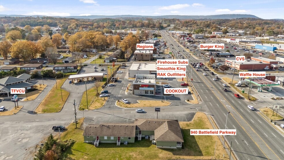 940 Battlefield Pky, Fort Oglethorpe, GA for sale - Building Photo - Image 2 of 33