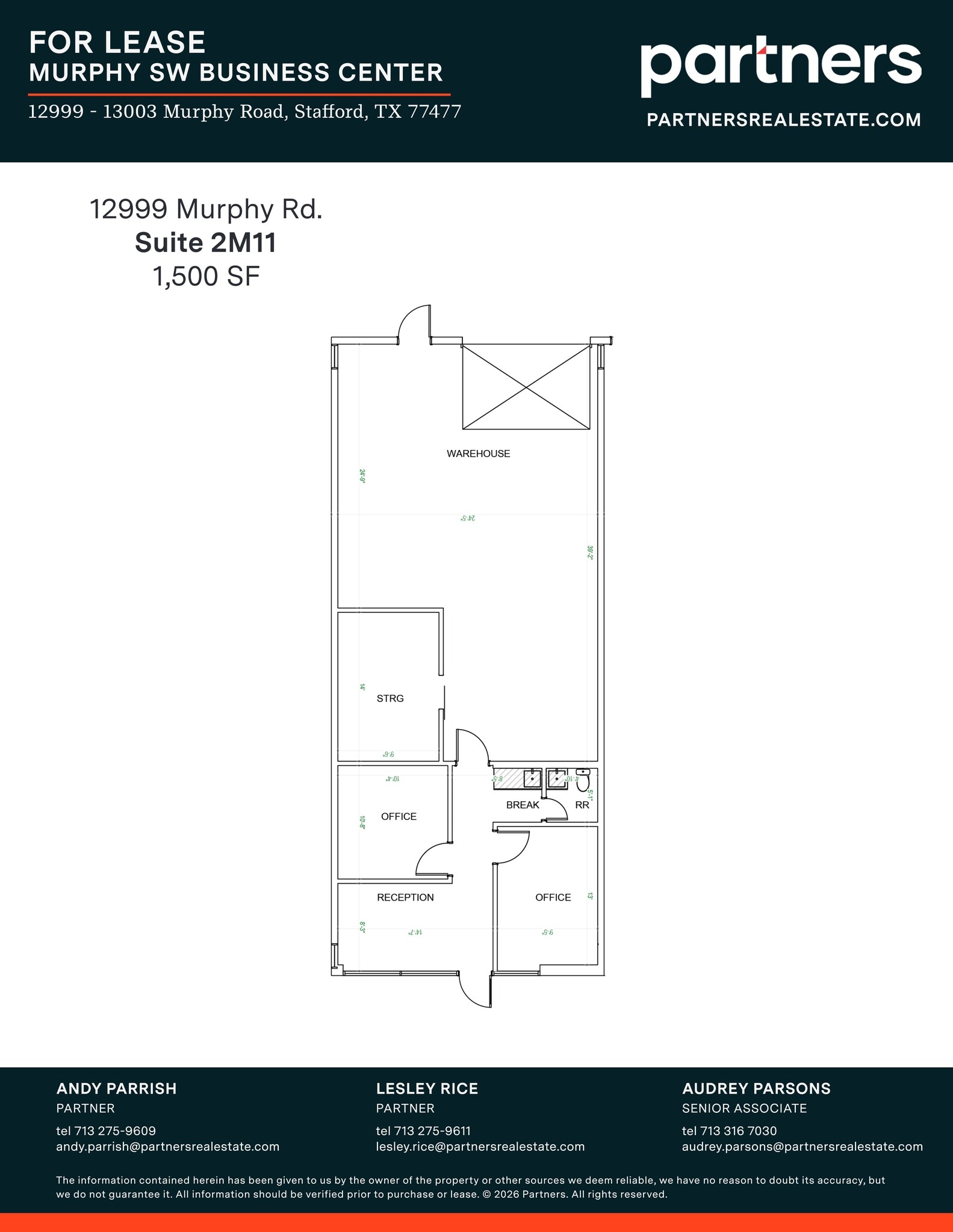 12999-13003 Murphy Rd, Stafford, TX for lease Site Plan- Image 1 of 1