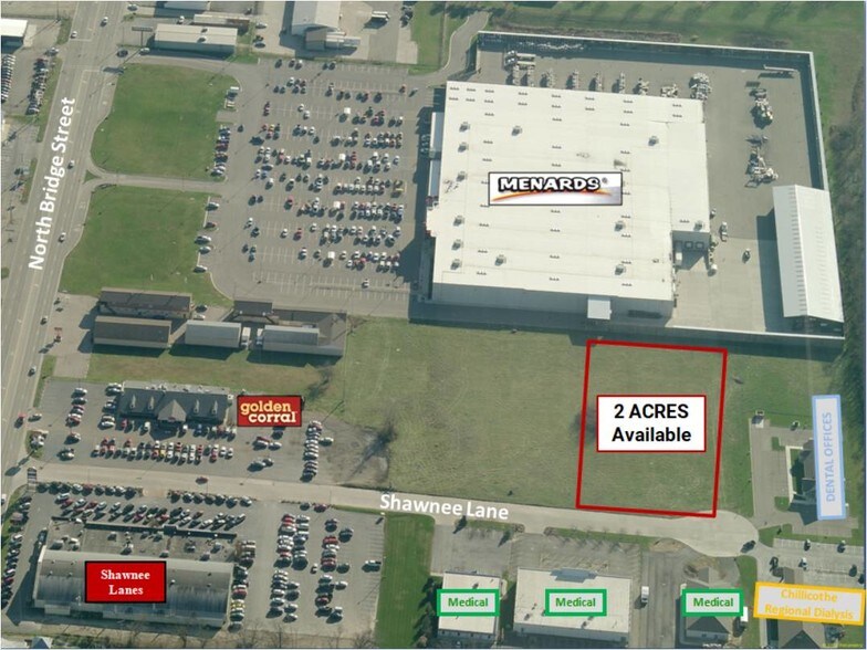 Shawnee Ln, Chillicothe, OH for sale - Aerial - Image 1 of 1