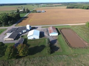 10498 Mayflower Rd, Milladore, WI - aerial  map view - Image1