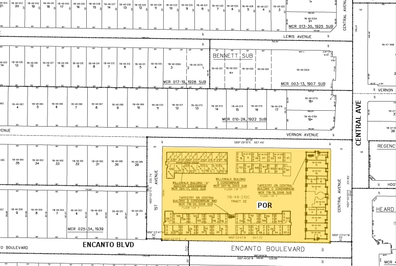 2302 N Central Ave, Phoenix, AZ for sale - Plat Map - Image 2 of 10