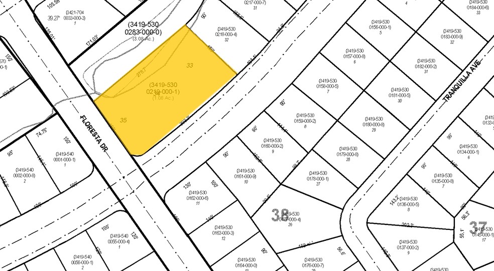 301 NE Prima Vista Blvd, Port Saint Lucie, FL for lease - Plat Map - Image 3 of 3