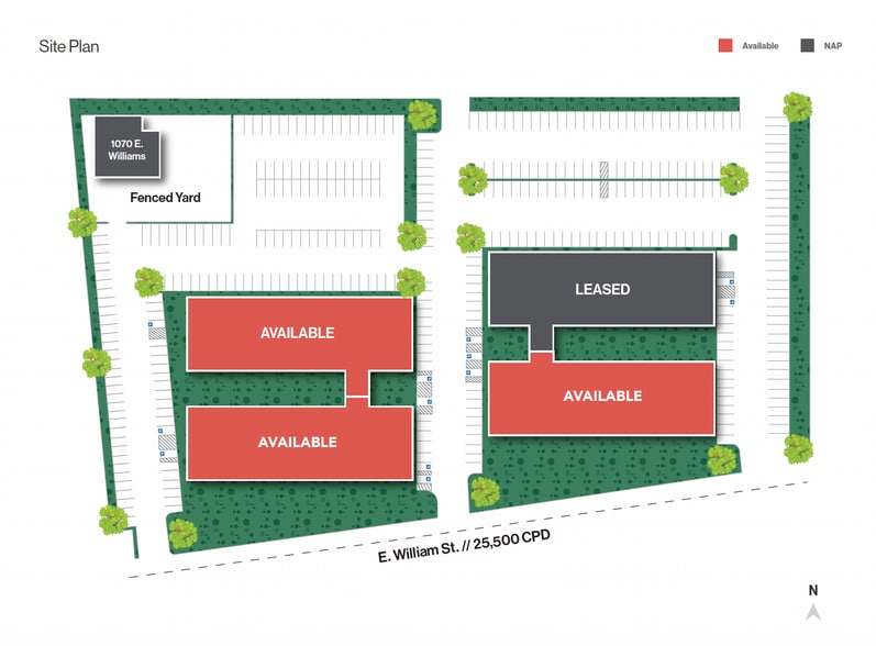 1000 E William St, Carson City, NV for lease - Site Plan - Image 2 of 6