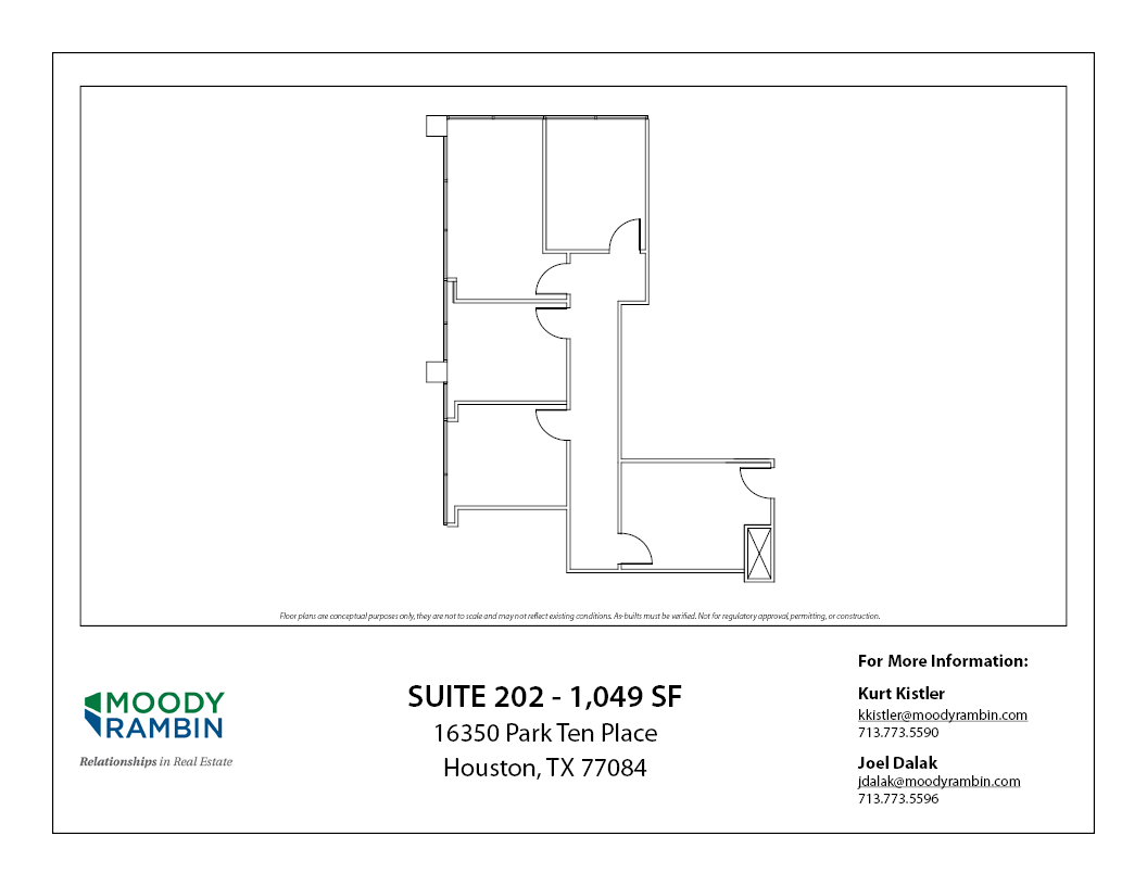 16350 Park Ten Place Dr, Houston, TX for lease Floor Plan- Image 1 of 1