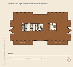 555 W 5th St, Los Angeles, CA for lease Floor Plan- Image 1 of 1