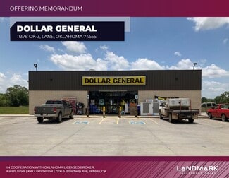 More details for 11378 E Hwy 3, Lane, OK - Retail for Sale