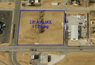 2311 SW 11th St, Lawton, OK - aerial  map view