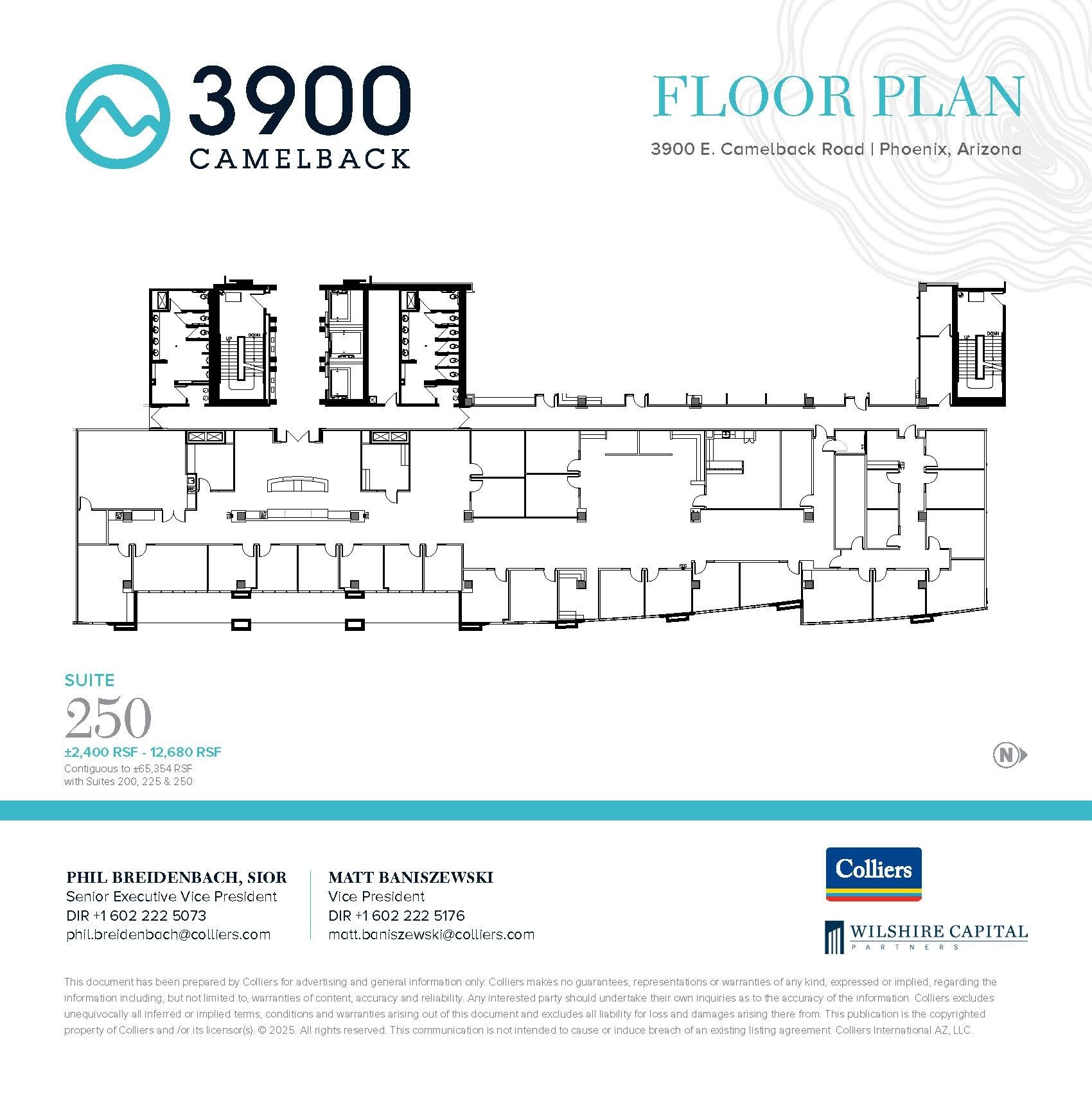 3900 E Camelback Rd, Phoenix, AZ for lease Floor Plan- Image 1 of 1