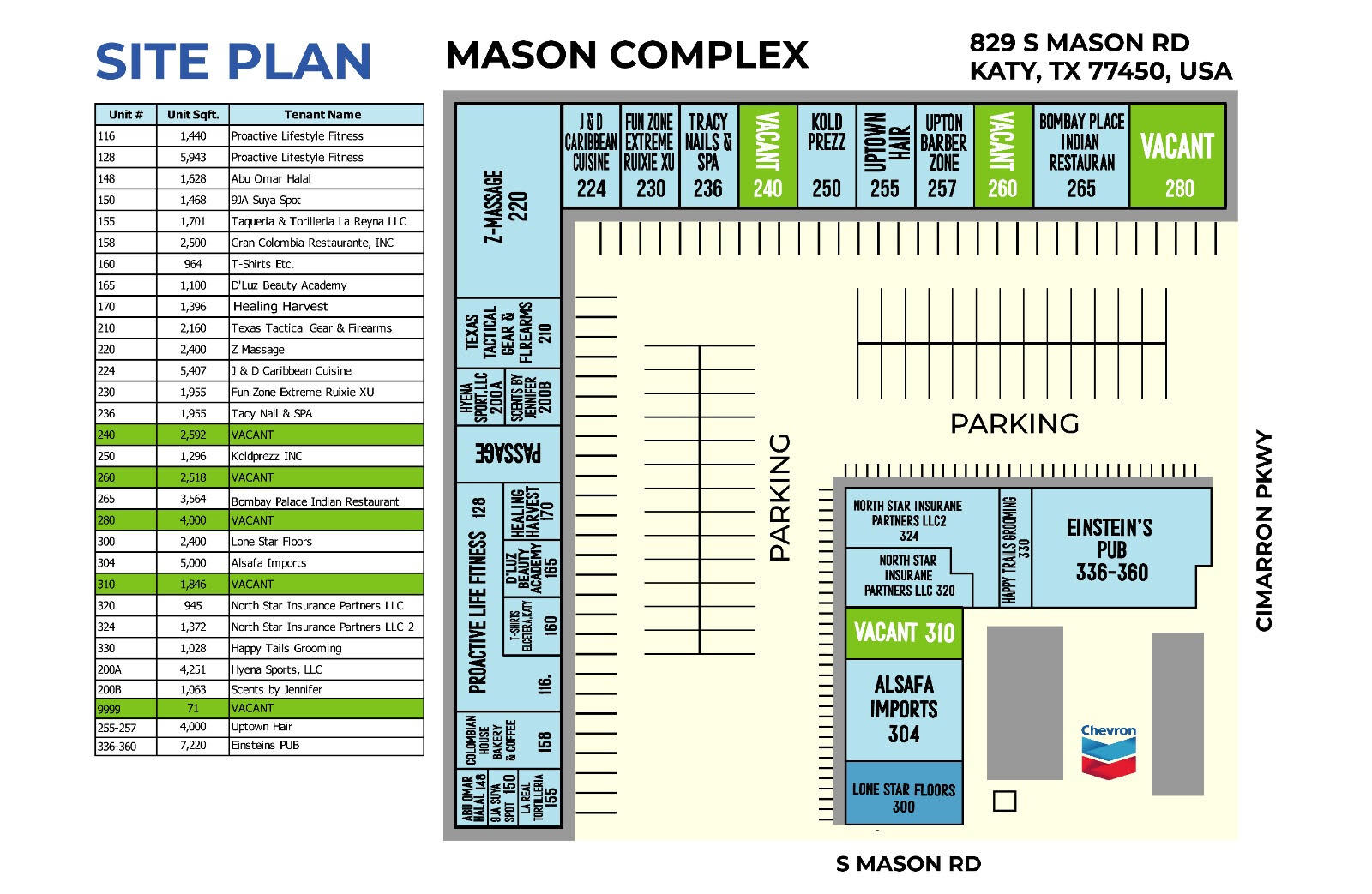 811-873 S Mason Rd, Katy, TX for lease Interior Photo- Image 1 of 1