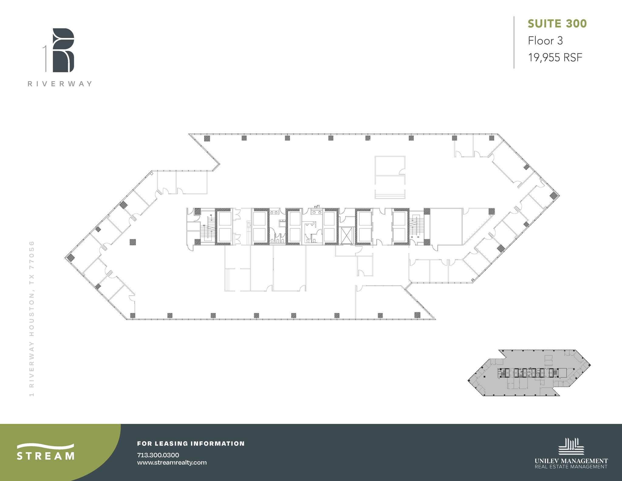 1 Riverway, Houston, TX for lease Floor Plan- Image 1 of 1