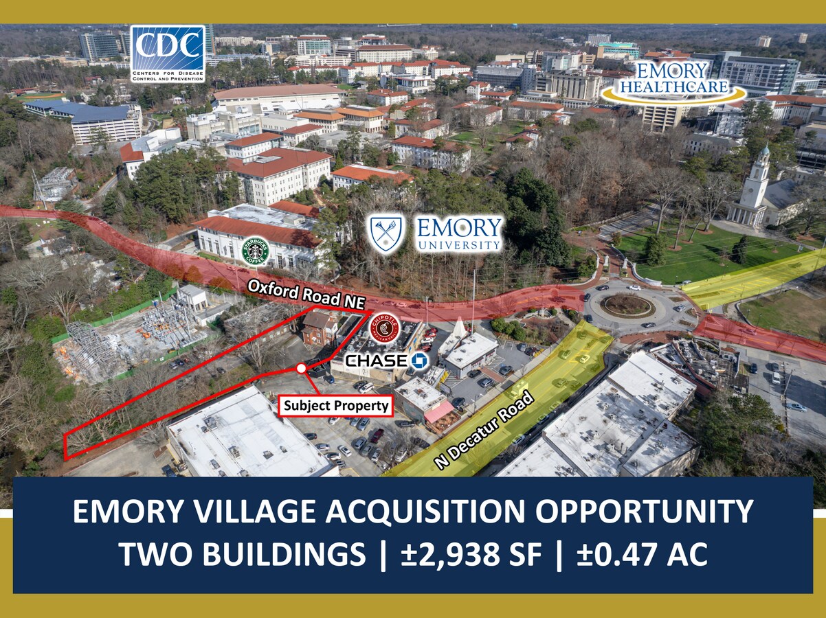 1397 Oxford Rd NE, Atlanta, GA 30322 Emory Village