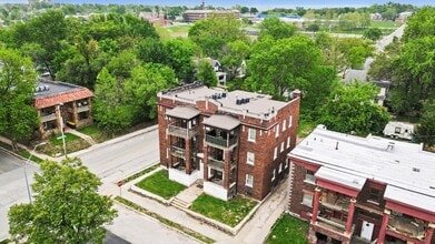 3319 E 30th St, Kansas City, MO - Aerial map view