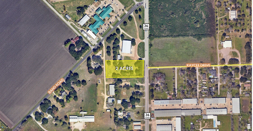 2 Acres on Highway 36 Rosenberg TX 77471, Rosenberg, TX for sale - Primary Photo - Image 1 of 4