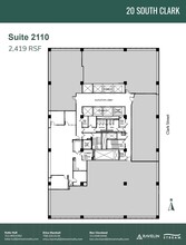 20 S Clark St, Chicago, IL for lease Floor Plan- Image 1 of 1