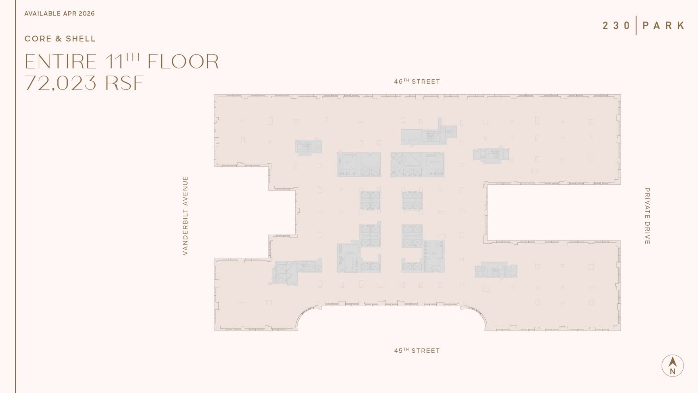 230 Park Ave, New York, NY for lease Floor Plan- Image 1 of 5