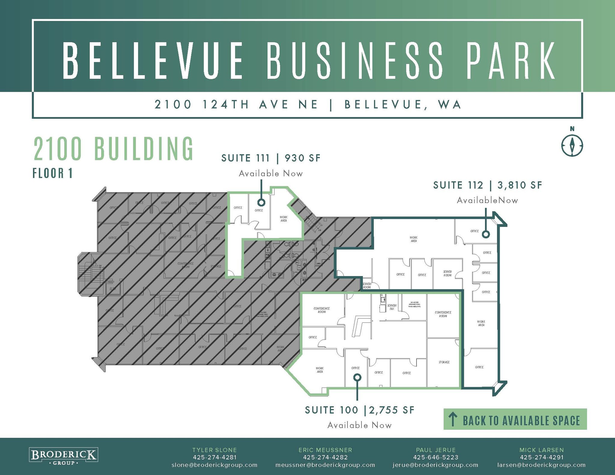 2000 124th Ave NE, Bellevue, WA for lease Floor Plan- Image 1 of 1