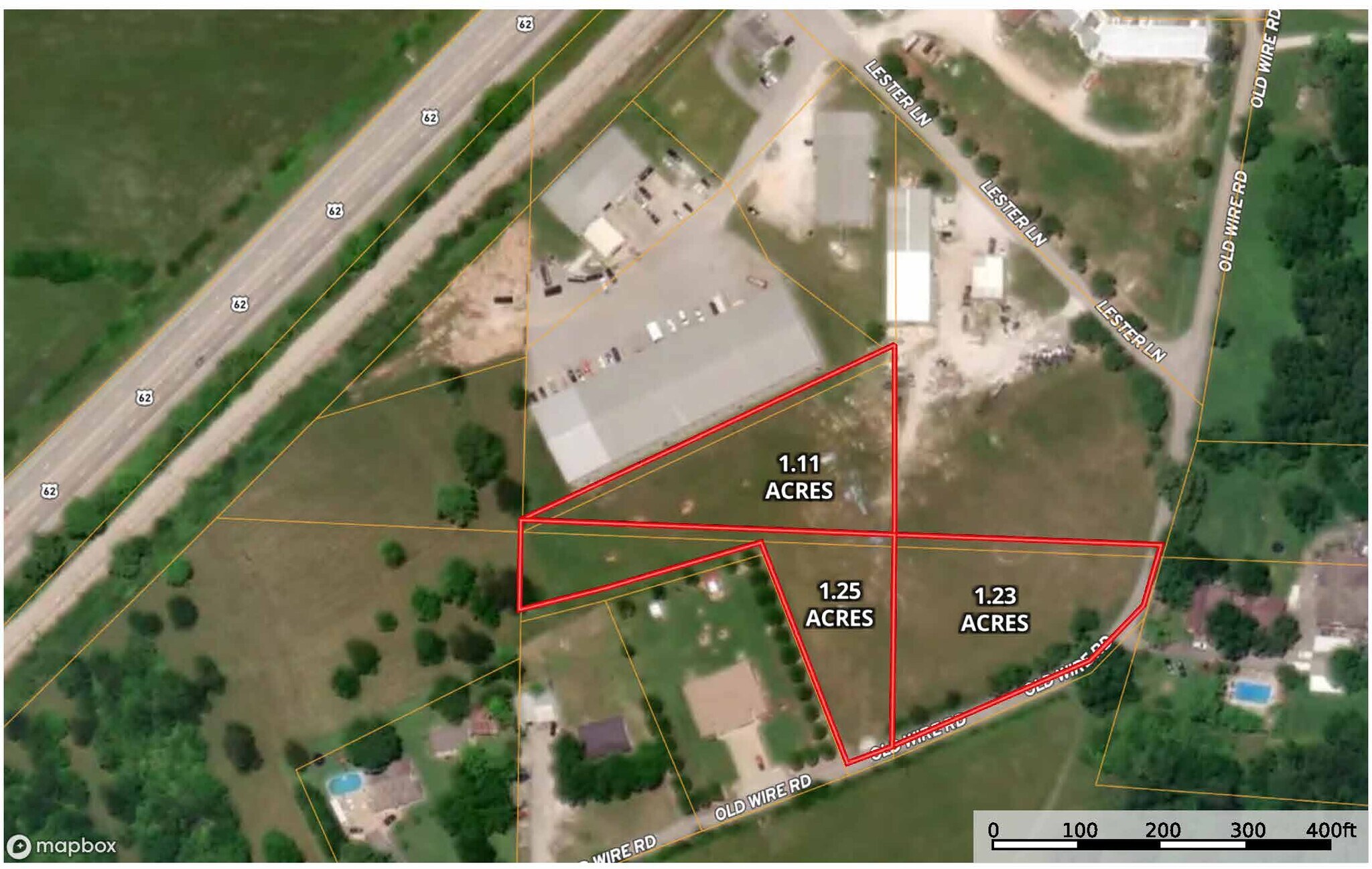3.59 Acres North Old Wire Road, Rogers, AR for sale Aerial- Image 1 of 1