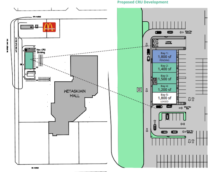 3725 56 St, Wetaskiwin, AB for lease - Site Plan - Image 1 of 1