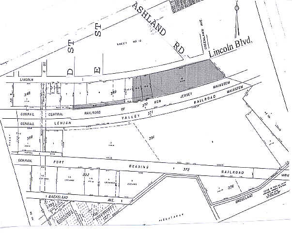 242 Lincoln Blvd, Middlesex, NJ for sale - Plat Map - Image 1 of 1