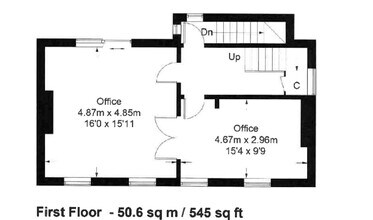 2-2A Banbury St, Kineton for lease Floor Plan- Image 2 of 3