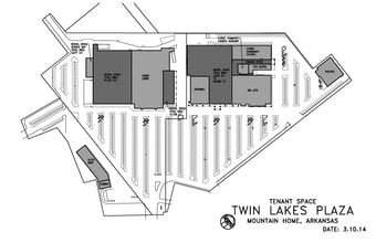 759 Highway 62 E, Mountain Home, AR for lease Floor Plan- Image 2 of 4