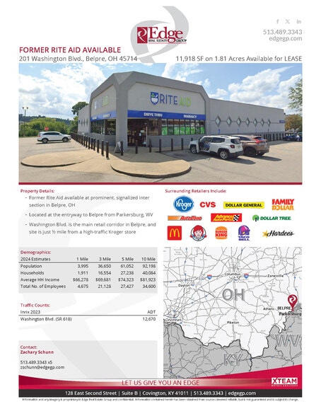 201 Washington Blvd, Belpre, OH for lease - Building Photo - Image 2 of 6