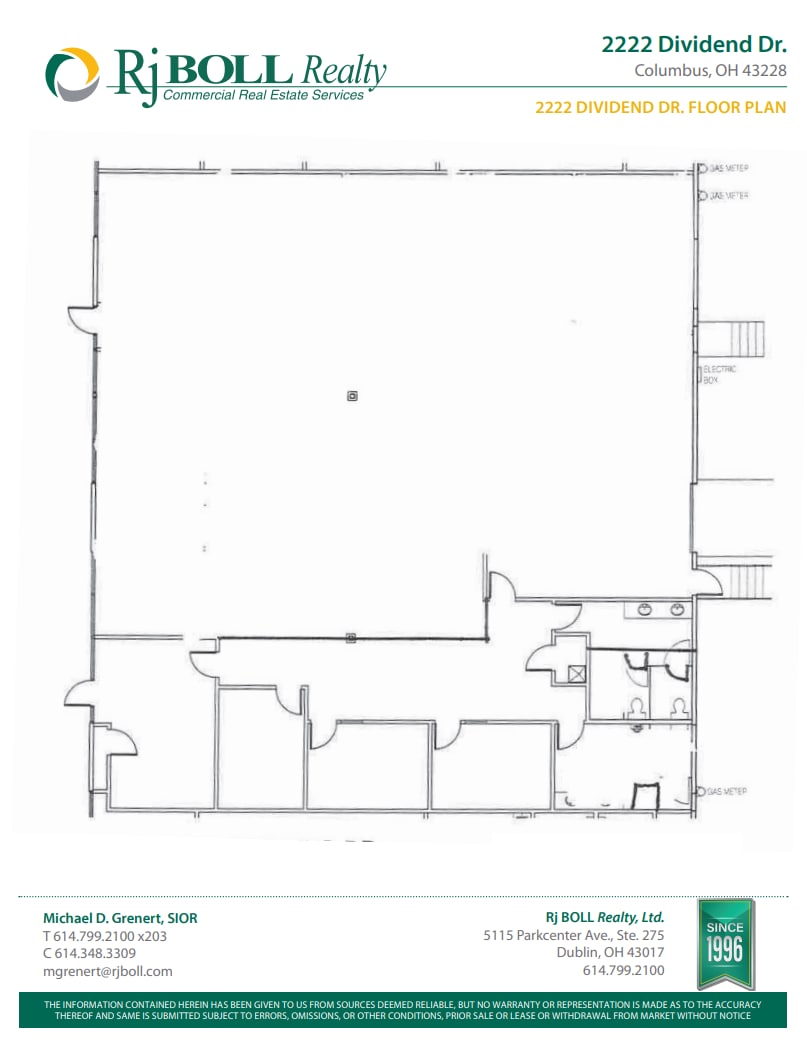 4243-4265 Diplomacy Dr, Columbus, OH for lease Floor Plan- Image 1 of 1