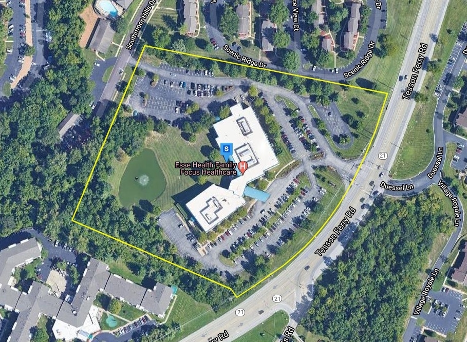 13303 Tesson Ferry Rd, Saint Louis, MO for lease Plat Map- Image 1 of 2