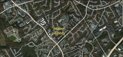 6251 Smithpointe Dr, Peachtree Corners, GA - AERIAL  map view