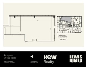 6855 S Havana St, Centennial, CO for lease Site Plan- Image 2 of 2