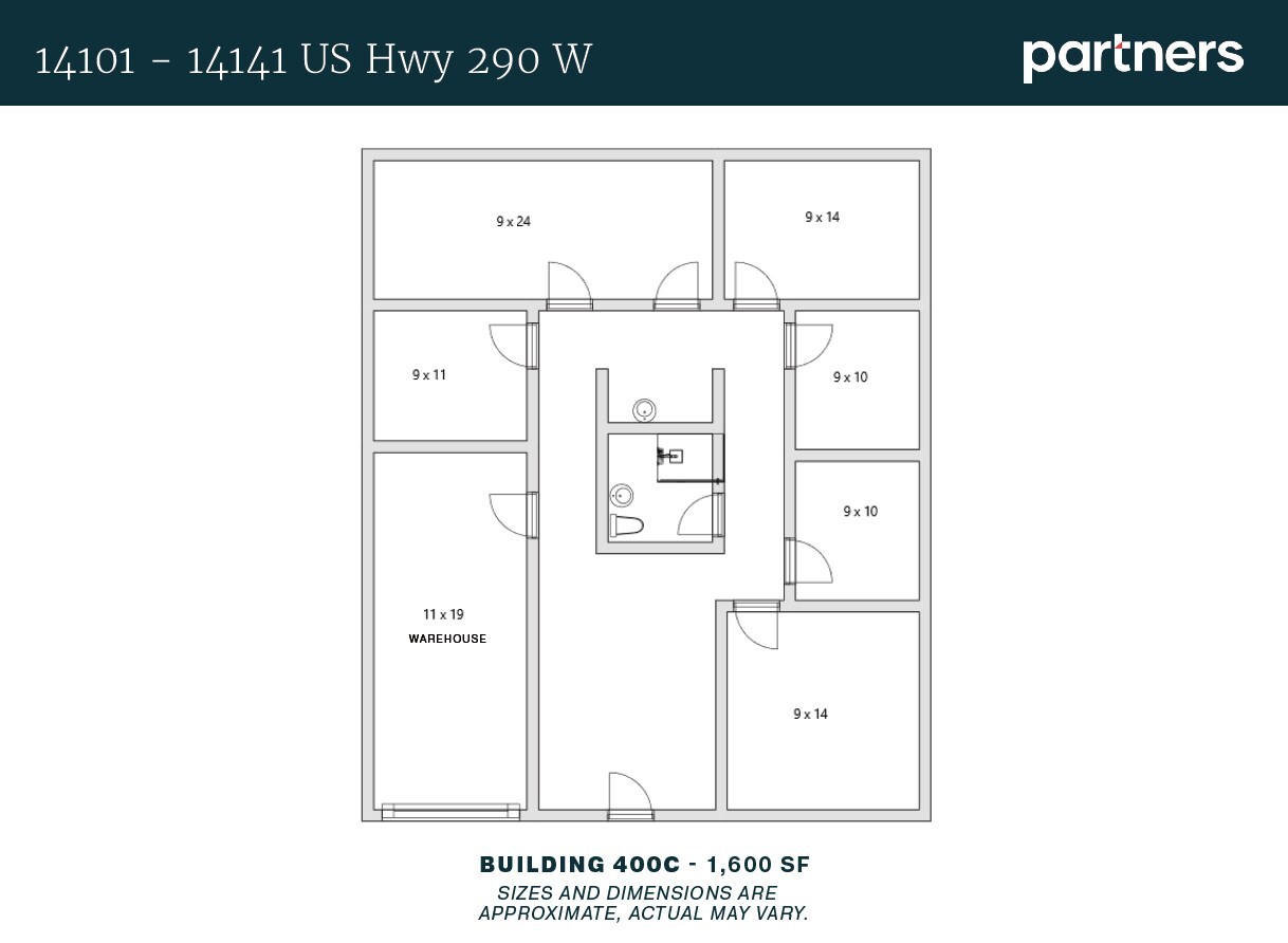 14101 W Highway 290, Austin, TX for lease Floor Plan- Image 1 of 1