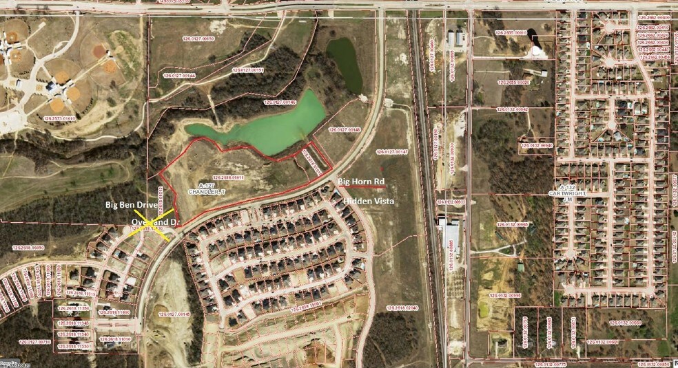 Overland Dr & Hidden Vistas Blvd, Burleson, TX for sale - Primary Photo - Image 1 of 1
