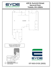 433 N Summit St, Toledo, OH for lease Floor Plan- Image 1 of 1