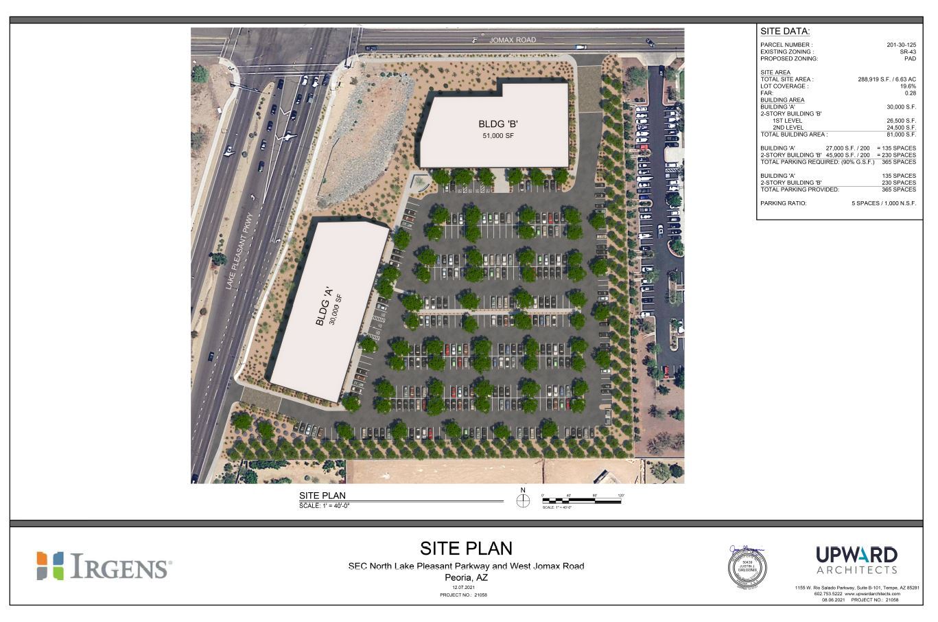 SEC N. Lake Pleasant Pky & West Jomax Rd, Peoria, AZ for lease Site Plan- Image 1 of 1