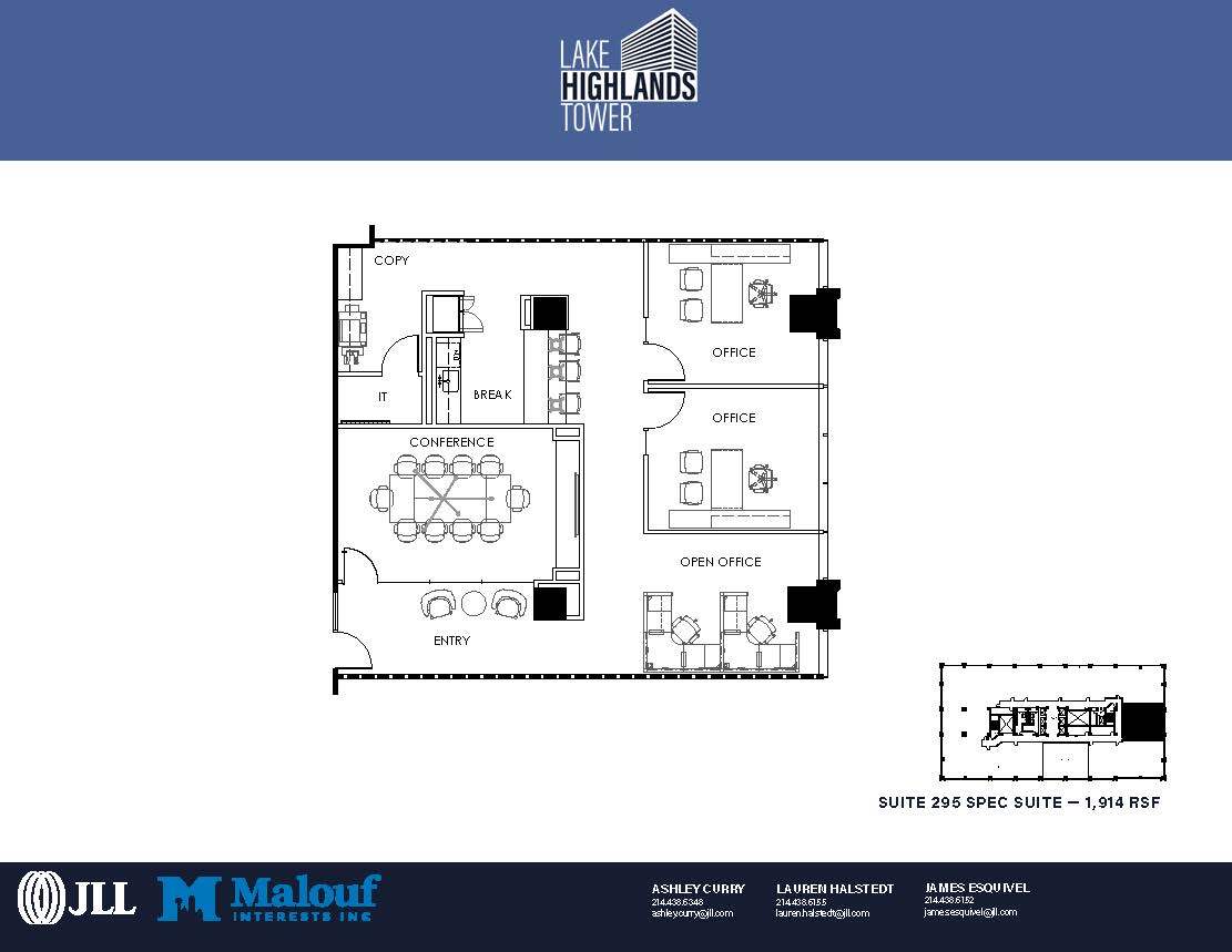 9330 Lyndon B Johnson Fwy, Dallas, TX for lease Floor Plan- Image 1 of 1