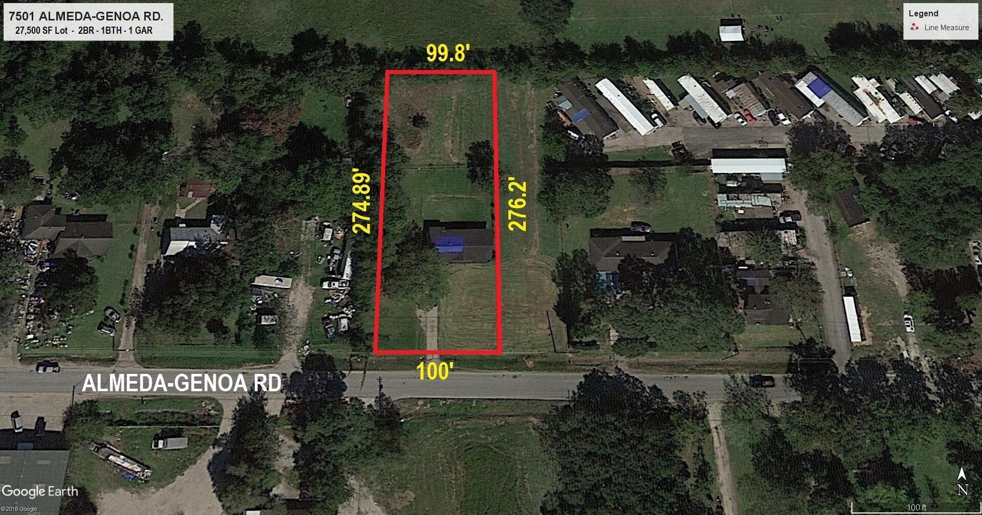 7501 Almeda Genoa Rd, Houston, TX for sale Aerial- Image 1 of 1