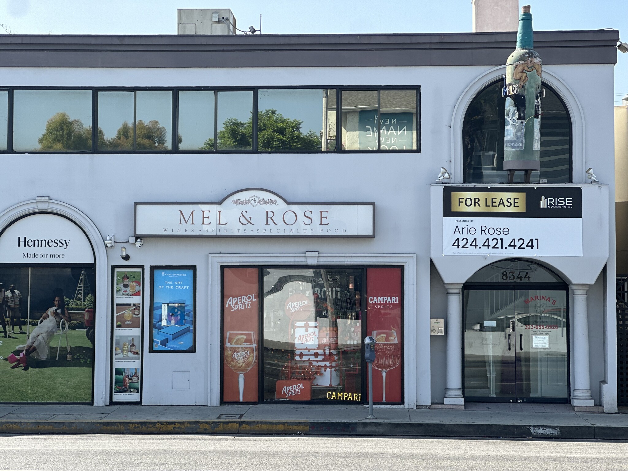 8344 Melrose Ave, West Hollywood, CA for lease Building Photo- Image 1 of 12