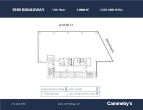 1995 Broadway, New York, NY for lease Site Plan- Image 1 of 6